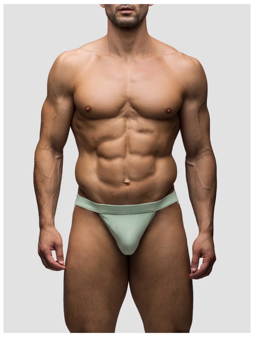NWT Todd Sanfield men’s M Platinum Sport Brief - Sage